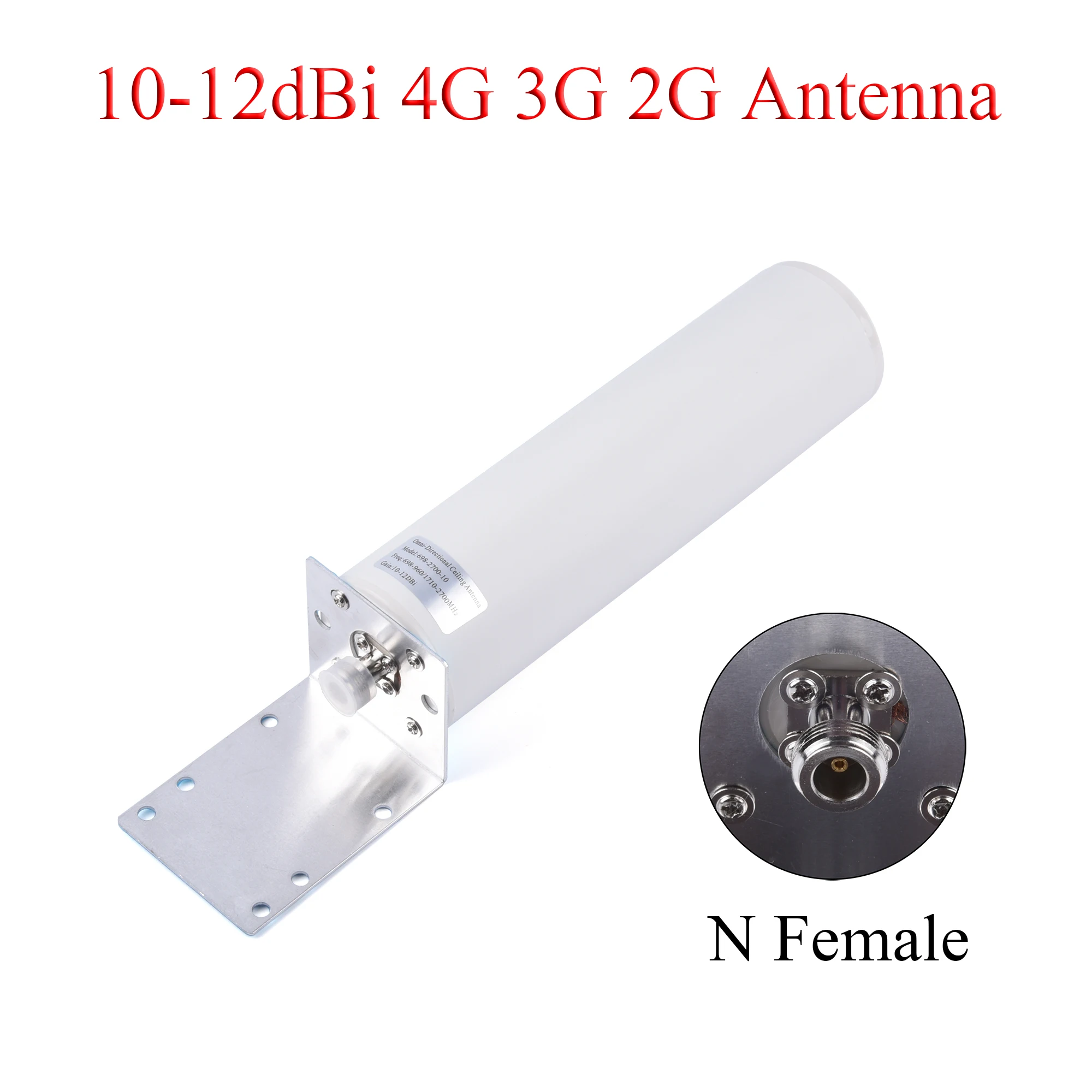 Antena externa 10-12dBi 2G 3G 4G LTE 698-2700MHz antena exterior Cable hembra N para cobertura de señal mejorar enrutador con Cable - imagen 2