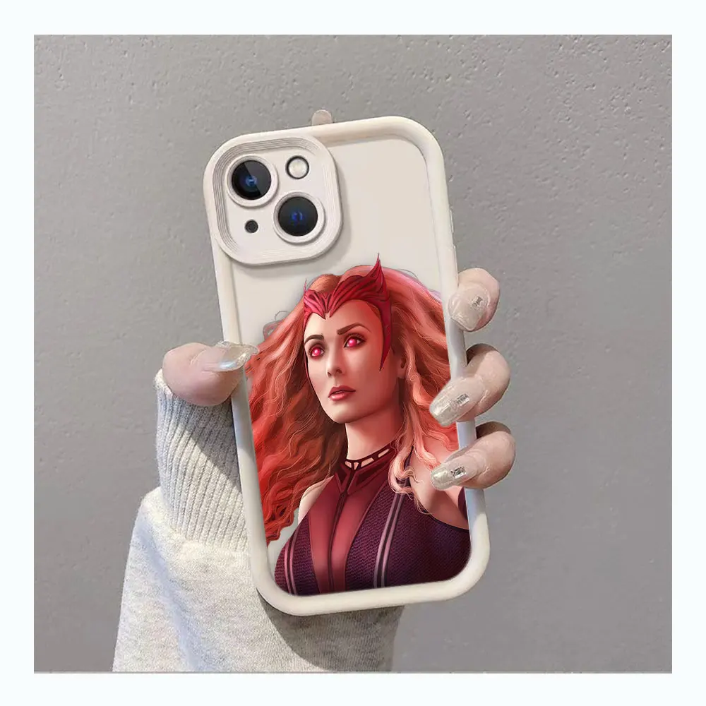 Funda de teléfono Marvel Scarlet Witch Wanda para VIVO V23 V23E V25 V27 V27E V29 V30 V30E V40 X60 X70 X80 X90 X100 S12 Funda - imagen 3