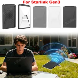 Funda protectora de silicona para Starlink Gen 3, funda portátil, carcasa protectora impermeable y antiarañazos para accesorios Starlink Gen3
