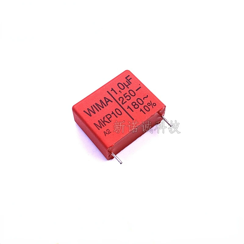 2 uds/15 Uds Alemania WIMA 105 250V 1,0 UF 250V 1UF 105K 10% MKP10 paso 22,5mm Audio DIY condensador de película - imagen 3