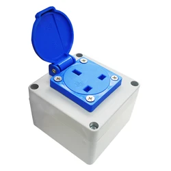 Enchufe Exterior IP44 – Toma de Corriente Impermeable