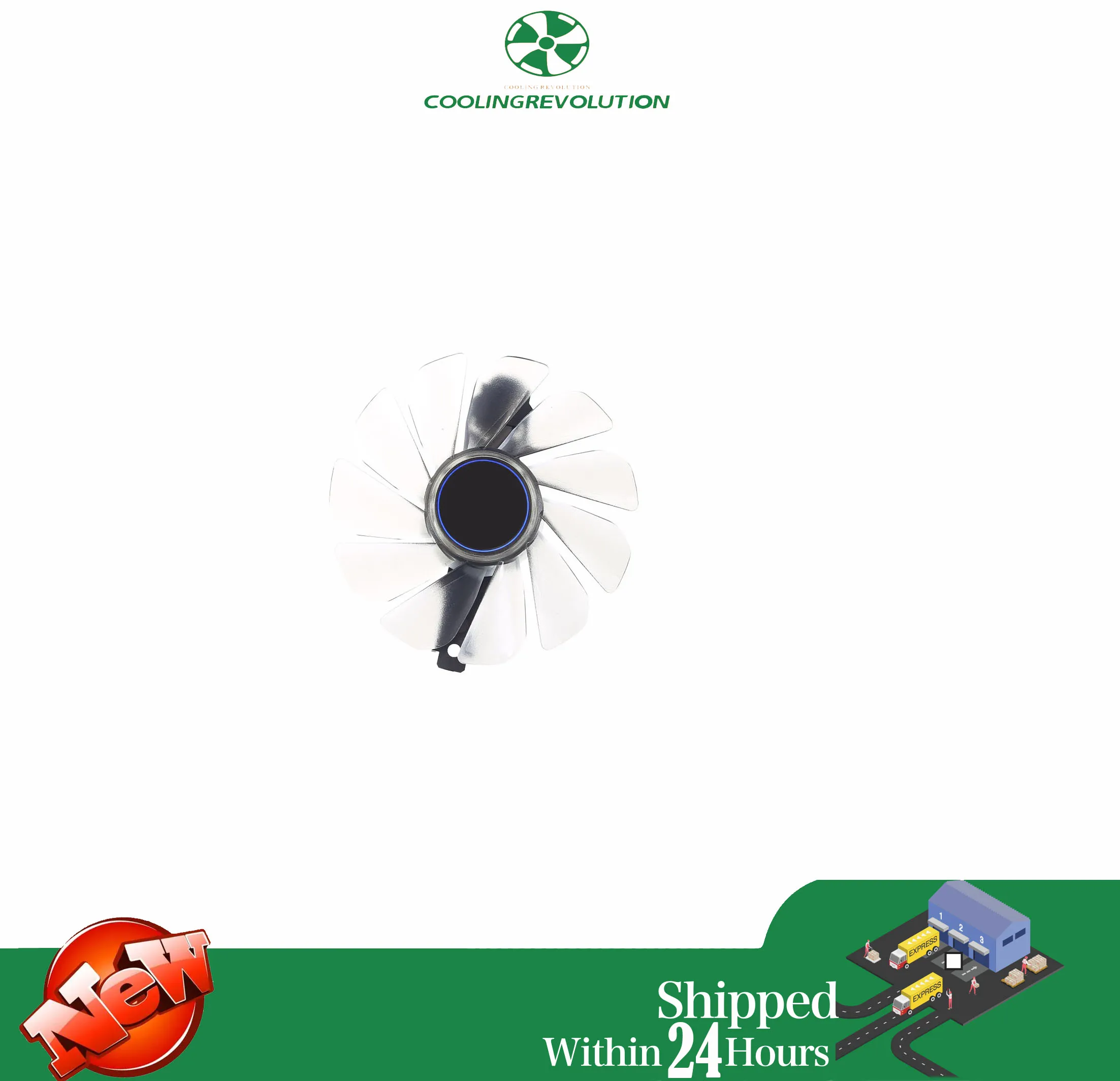 CF1015H12D CF9010H12D RX5700 ARGB ventilador de tarjeta gráfica para Sapphire RX 5700 XT 8GB NITRO + ventilador de refrigeración de tarjeta de vídeo de edición especial - imagen 5