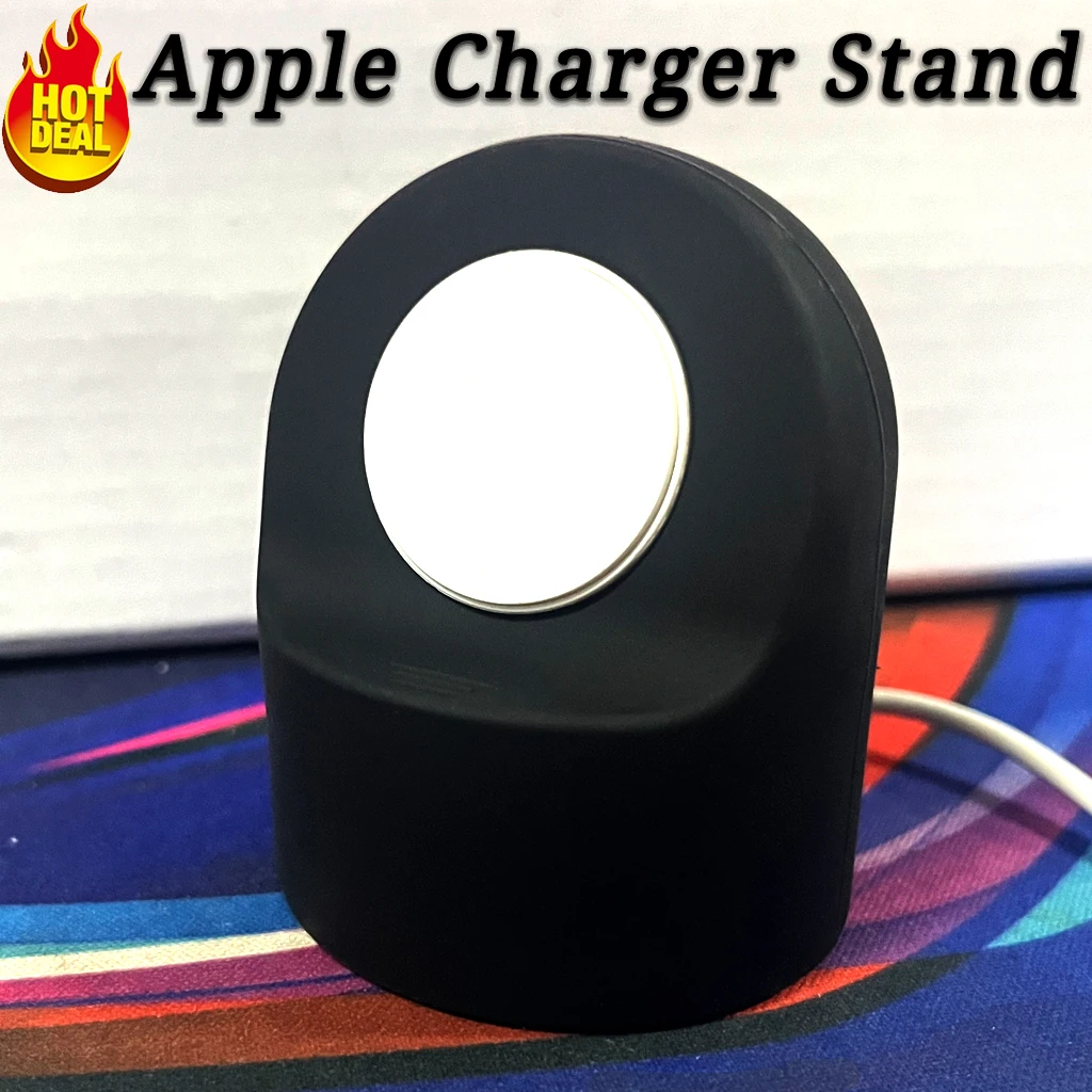 Soporte de cargador para Apple Watch Ultra 3 2/S11 10 9 8 7 6 5 SE3, estación de carga, soporte de silicona, soporte de Cable de carga Iwatch