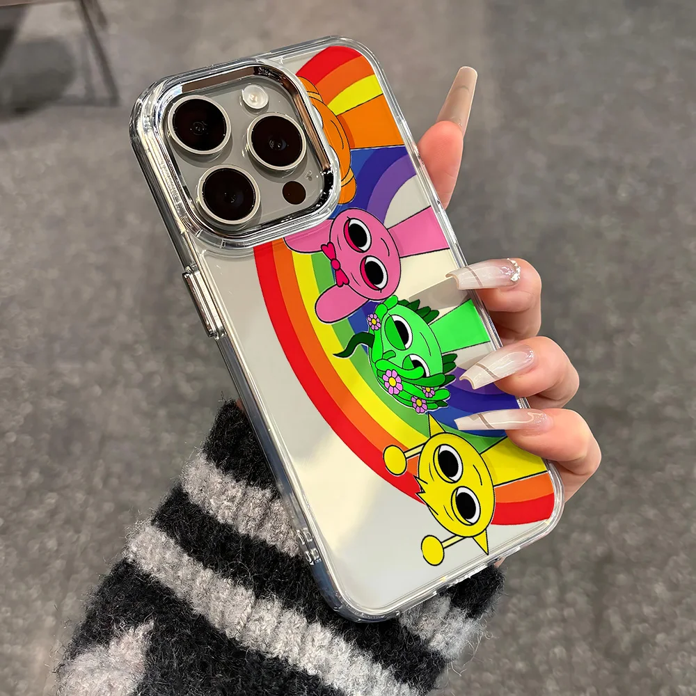 Funda de teléfono de juego de dibujos animados s-sprunkis para Samsung Galaxy S25 S24 S23 S22 S21 S20 Note20 FE Ultra Edge Plus 4G 5G cubierta transparente - imagen 3