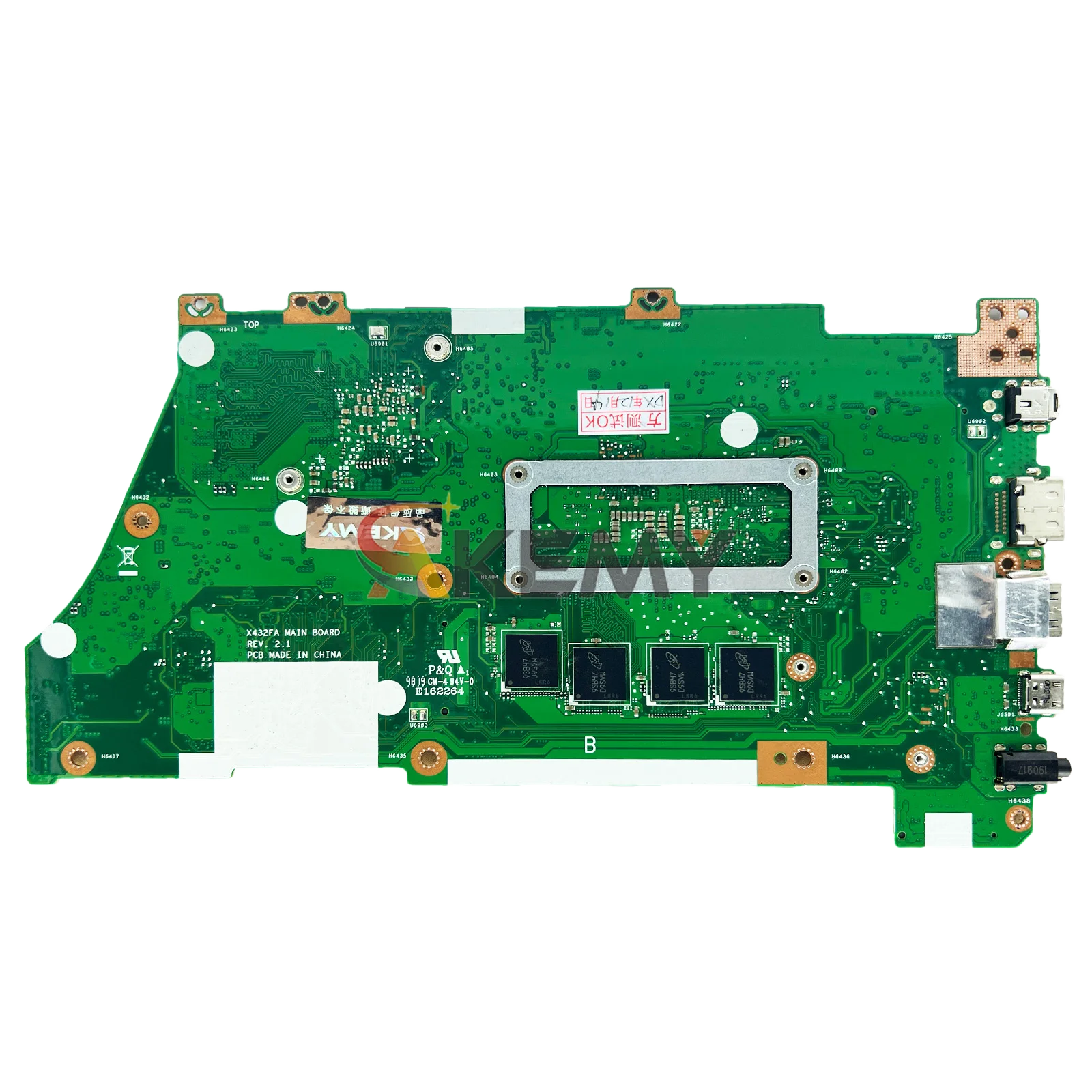 Placa base para ordenador portátil X432FL para ASUS VivoBook K432F X432FL S432F X432FAC X432F V432F X432FLC con CPU de 10. a generación I3 i5 i7 - imagen 2