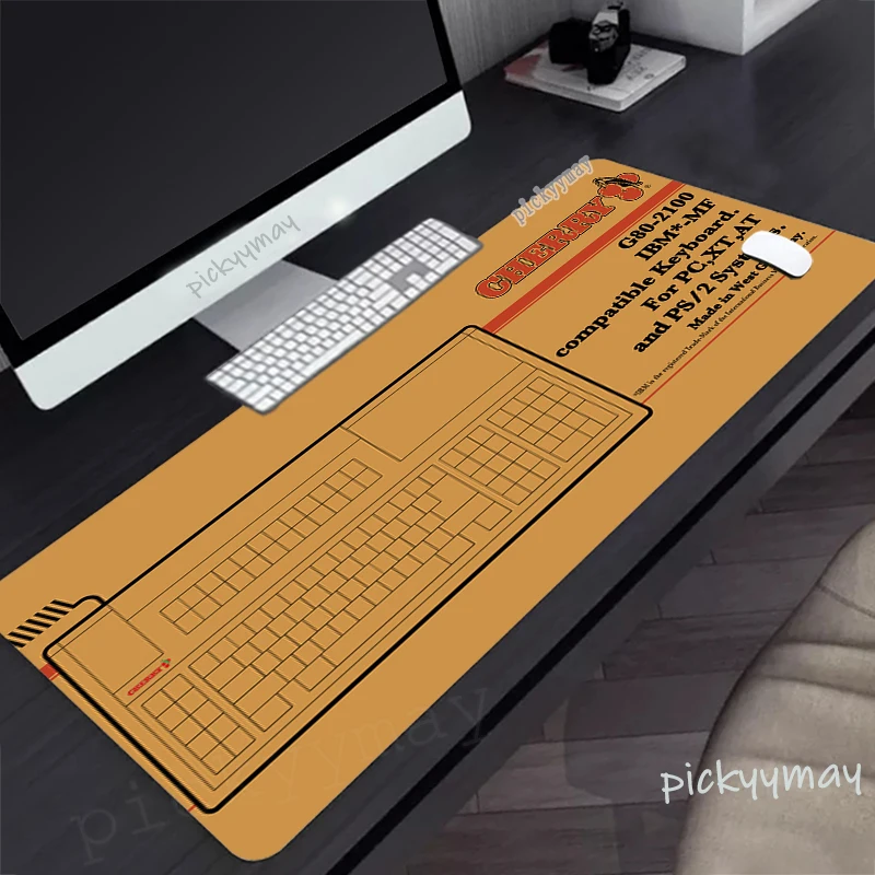 Alfombrilla grande para ratón, alfombrilla para ratón para juegos, alfombrillas grandes para jugador, alfombrillas para teclado de gato de 900x400mm, alfombrilla de escritorio de goma, alfombrillas para ratón HD - imagen 2