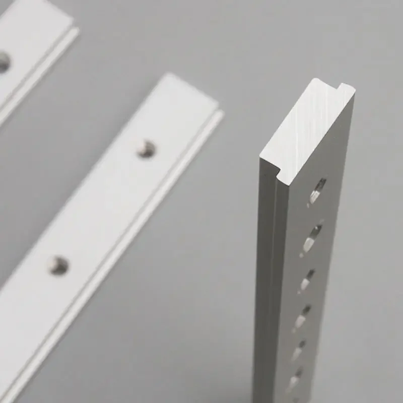Barra deslizante deslizante de ranura de aluminio M6 t-track, tuerca de ranura M8 T para plantillas de pista en T tipo 30/45, herramientas de carpintería con ranura para tornillo - imagen 2