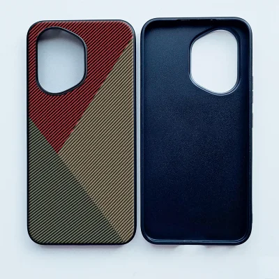 Para Huawei Honor 400 Pro funda de lujo de cuero PU mate empalme funda protectora trasera para Honor 400 Pro versión Global Shell - imagen 5