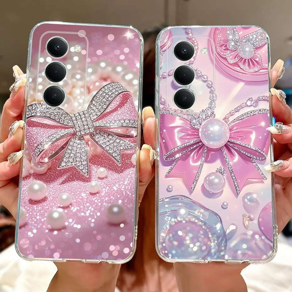 Funda de teléfono con pintura bonita para Xiaomi Redmi 15 5G Note 15R, fundas de silicona suave TPU para Redmi Note15R Redmi15 5G, parachoques - imagen 2