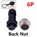 Back nut 6P