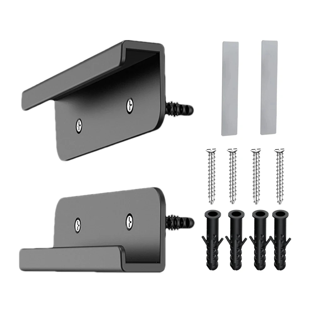 Soporte Universal montado en la pared para tableta, fijación con adhesivo o tornillo para IPad/iPhone 15 14/Samsung/Xiaomi/Lenovo, 2 unidades - imagen 4