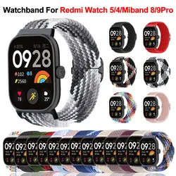 Xiaomi Redmi Watch 5/4 – Correa Deportiva de Nailon Trenzado