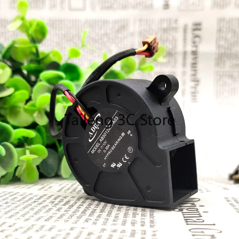 Nuevo Original AB5012DX-A03 AB5012MX-A03 12V 0.3A ventilador de proyector Turbo ventilador de servidor - imagen 3