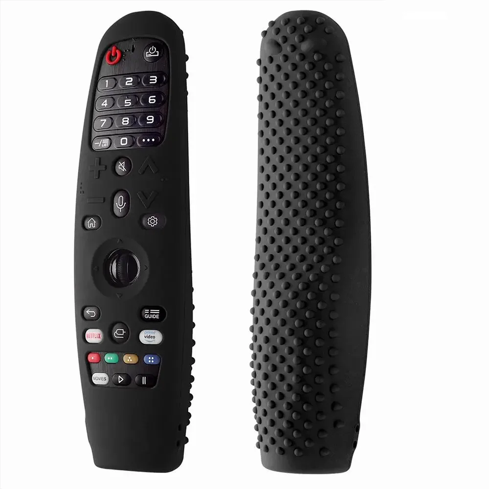 Funda de silicona suave para mando a distancia, accesorios de repuesto a prueba de golpes para LG Smart TV Magic AN-MR20GA 19BA 18BA 650A 600 - imagen 5