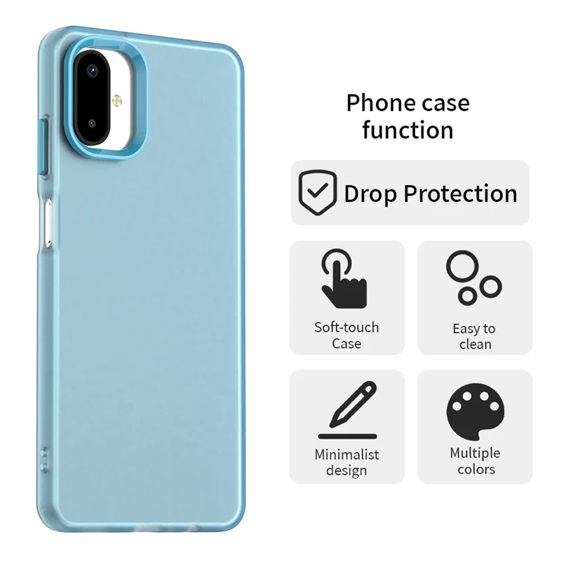 Candy Matte Phone Case For Samsung Galaxy F06 5G Case For Samsung M06 5G Skin Friendly Feel Shockproof чехол Funda Back Cover - imagen 4