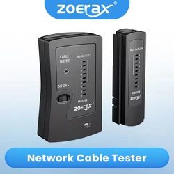 ZoeRax Probador de Cable Ethernet RJ45 Cat5 a Cat7 y RJ11