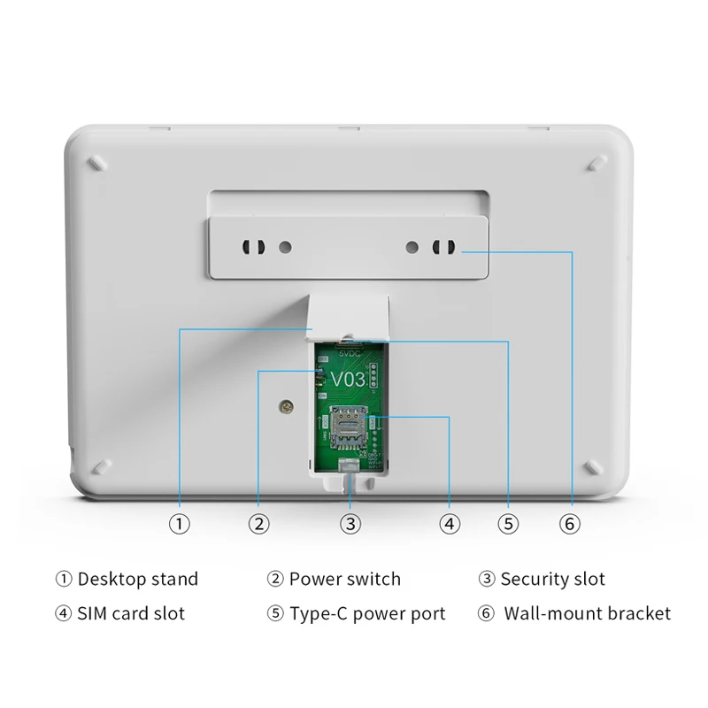 Sistema de alarma antirrobo de seguridad inteligente Tuya, Kit de alarma inalámbrica para el hogar, WiFi, GSM, aplicación las 24 horas, alarma en tiempo Real, compatible con ajuste de volumen - imagen 5