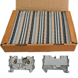 Bloque Terminales Carril DIN PT-4 Empuje 4 mm2 Sin Tornillos