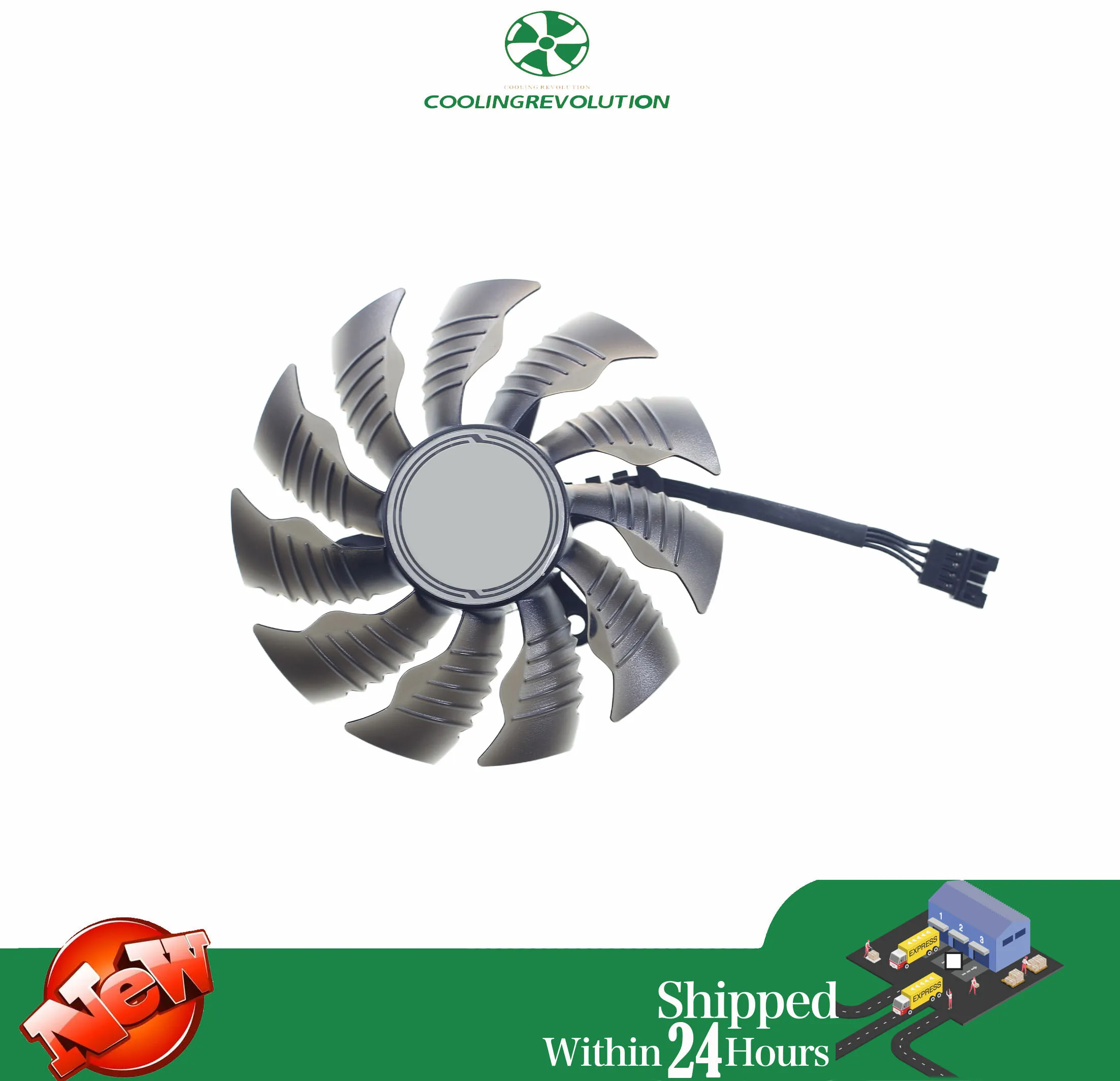 Ventilador Gigabyte RTX 3080/3090 Gaming OC – Refrigeración GPU 4Pin 12V - imagen 5