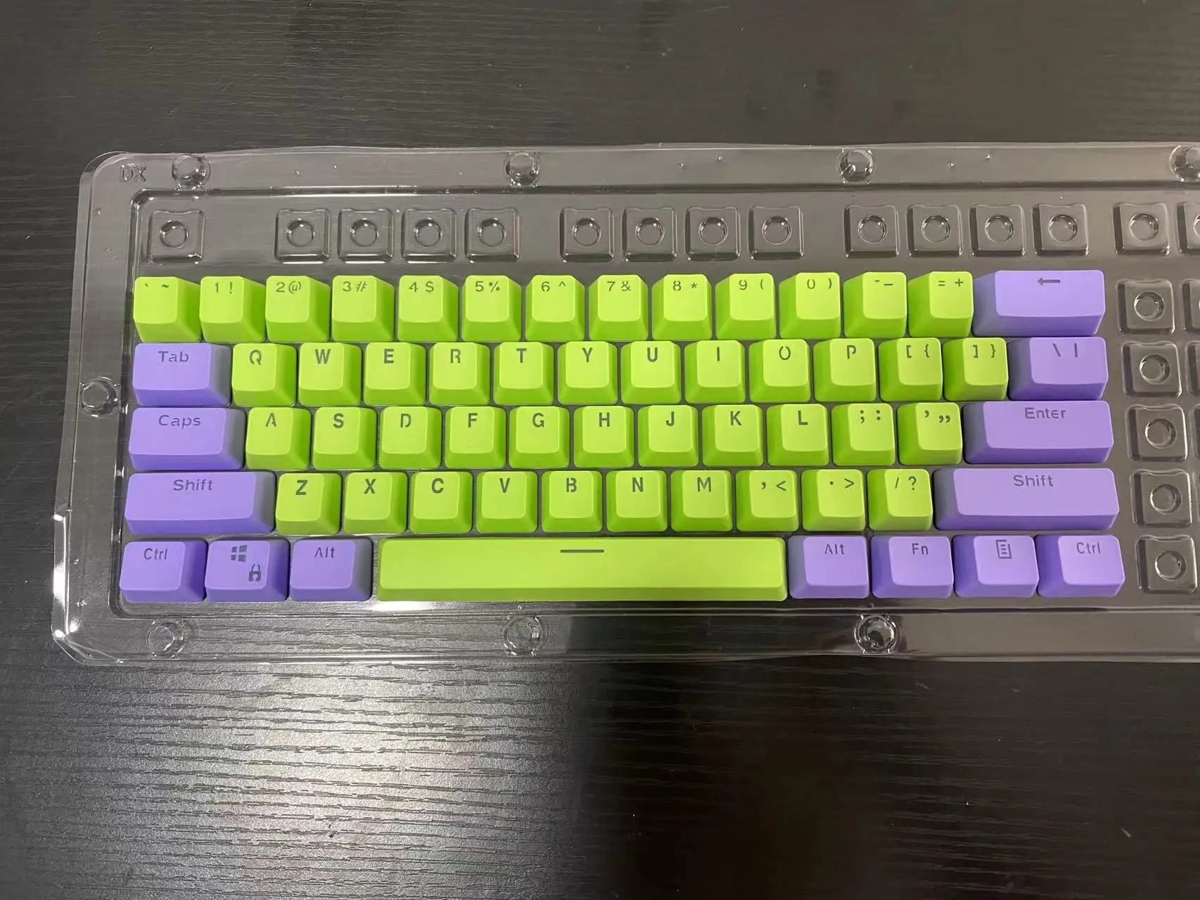 Purple Light Green
