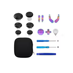 Juego completo de 17 Uds de botones de disparo de juego para Xbox One Elite, juego de accesorios de 2 botones, tapa extractora de llave cruzada basculante de repuesto
