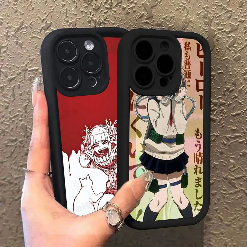 Funda de teléfono Himiko Toga Boku No Hero Academia, funda de silicona para iPhone 17 16 15 14 13 Pro Max, funda suave a prueba de golpes - imagen 2
