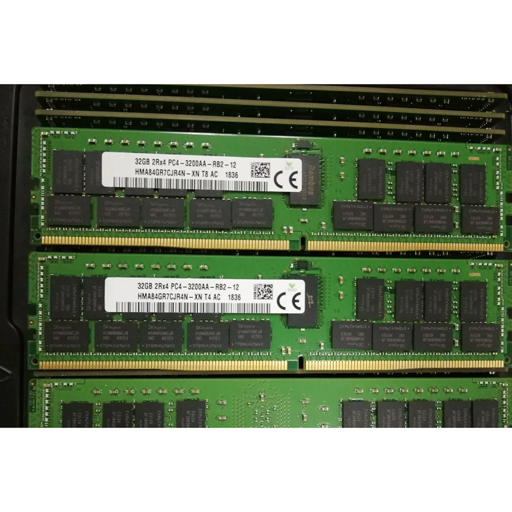 1 Uds 32GB 32G para SK Hynix RAM 2RX4 3200 PC4-3200AA DDR4 REG ECC HMA84GR7CJR4N-XN - imagen 5