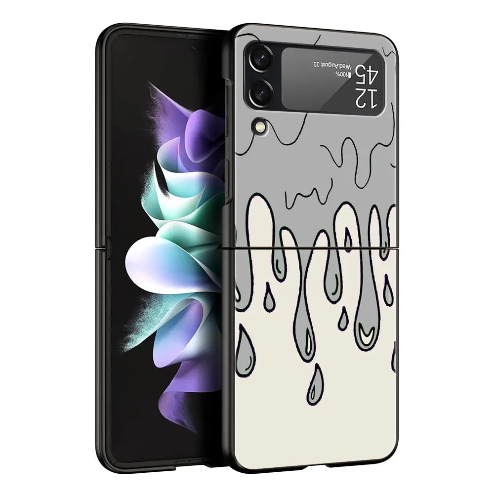 Funda de teléfono para motocicleta Boy para Samsung Galaxy Z Flip3 Flip4 Flip5, carcasa para Z Flip 3 4 5 6 7, funda trasera plegable dura - imagen 4