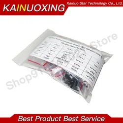 125 Uds 25 tipos/lote surtido Micro pulsador interruptor táctil reinicio Mini interruptor de hoja SMD DIP 2*4 3*6 4*4 6*6 kit electrónico diy