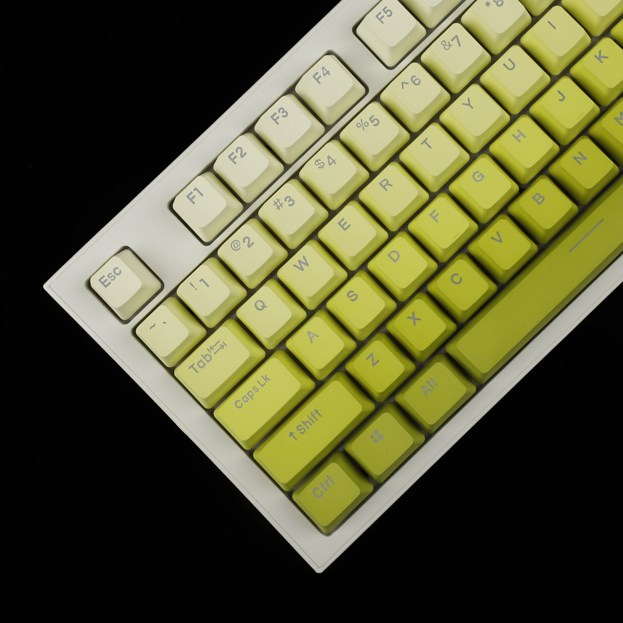 Lemon 122 teclas retroiluminadas de doble disparo PBT OEM perfil Keycap para teclado mecánico MX 104 96 87 84 68 - imagen 4