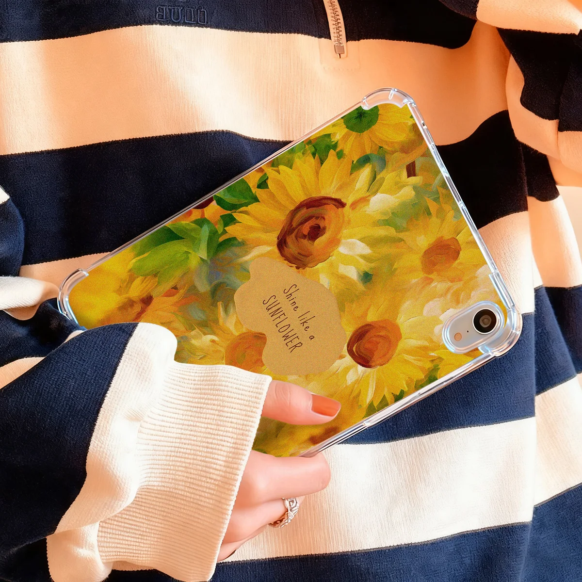 Funda de silicona con flores para Samsung Galaxy Tab A9 Plus S10 Fe S6 Lite S10 Lite A8 S9 FE Plus S7 FE S8 A11 Funda protectora - imagen 2