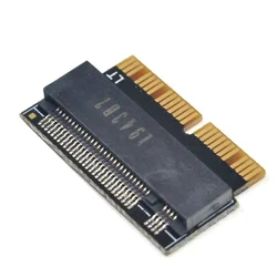 Para Apple Macbook Air 2013 2014 2015 2017 NVMe M2 SSD tarjeta adaptadora para Macbook Pro SSD adaptador tarjeta elevadora A1398 1466 1465 portátil