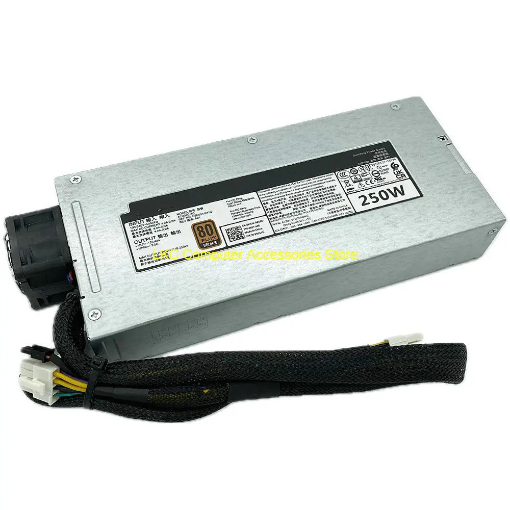 Para DELL PowerEdge R230 R330 250W fuente de alimentación 9J6JG 09J6JG CN-09J6JG P59VM 0P59VM AC250E-S0 D250E-S0 DPS-250AB-102