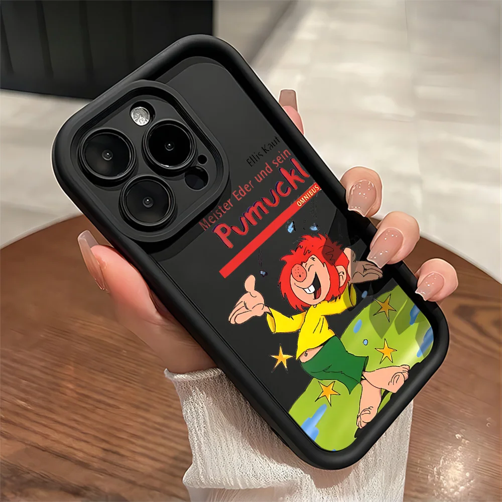 Funda de teléfono con bonitos dibujos de elfo Pumuckls para Xiaomi Redmi Note 14 13 12s 12 11 10 9s 9 8 7 A5 Pro Plus 4G 5G, funda trasera suave de TPU - imagen 5