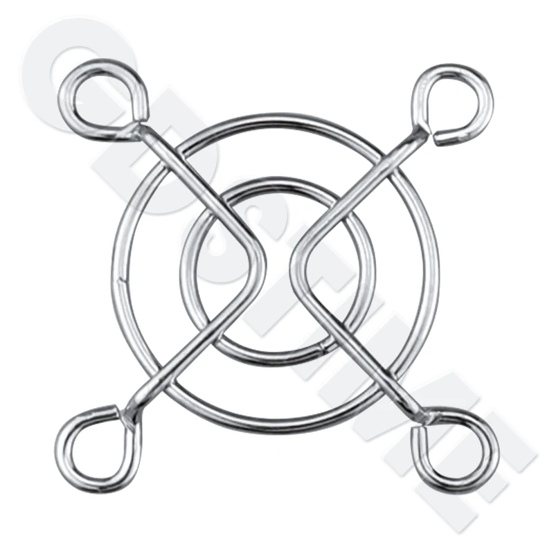 Gdstime-parrilla de ventilador para enfriador, 120mm, 90mm, 80mm, 60mm, 40mm, 30mm, malla metálica, protector de dedos, red protectora, cubierta de ordenador, parrilla de ventilador - imagen 2