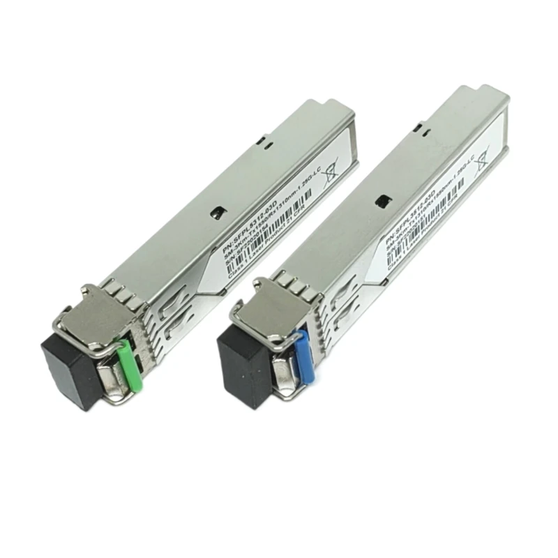 Módulo LC SFP de 1Gb Transceptor óptico de fibra Bidi único Gigabit 3-80km Compatible con Arista/Extreme/Mikrotik/Cisco Wwitch - imagen 5