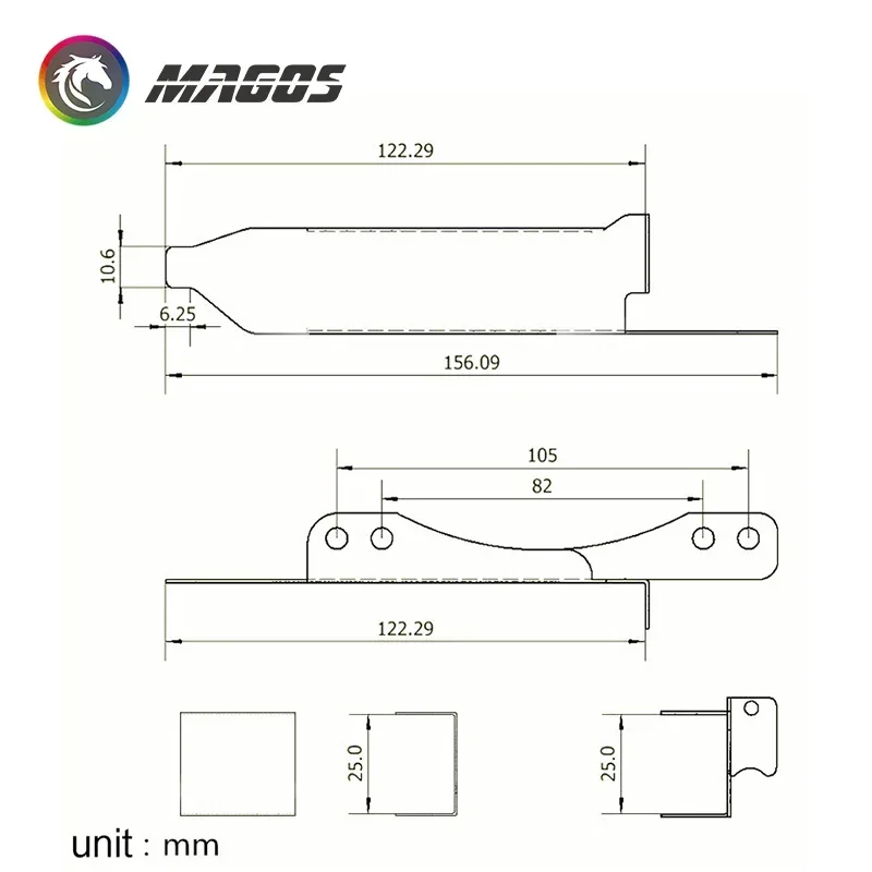 Soporte de ventilador de compañero de tarjeta gráfica MOD 9CM/12CM, hebilla de estante de refrigeración PCI GPU para ordenador, disipador de calor Universal VGA de escritorio - imagen 5