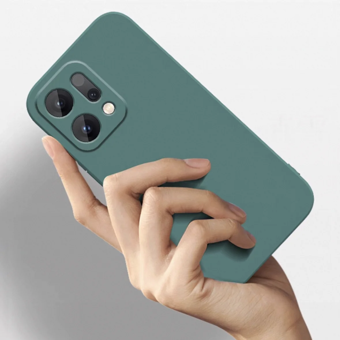 Para OPPO Find X9 Pro Funda para OPPO Find X9 Pro Funda Coque Original silicona líquida suave TPU teléfono parachoques OPPO Find X9 Pro - imagen 5