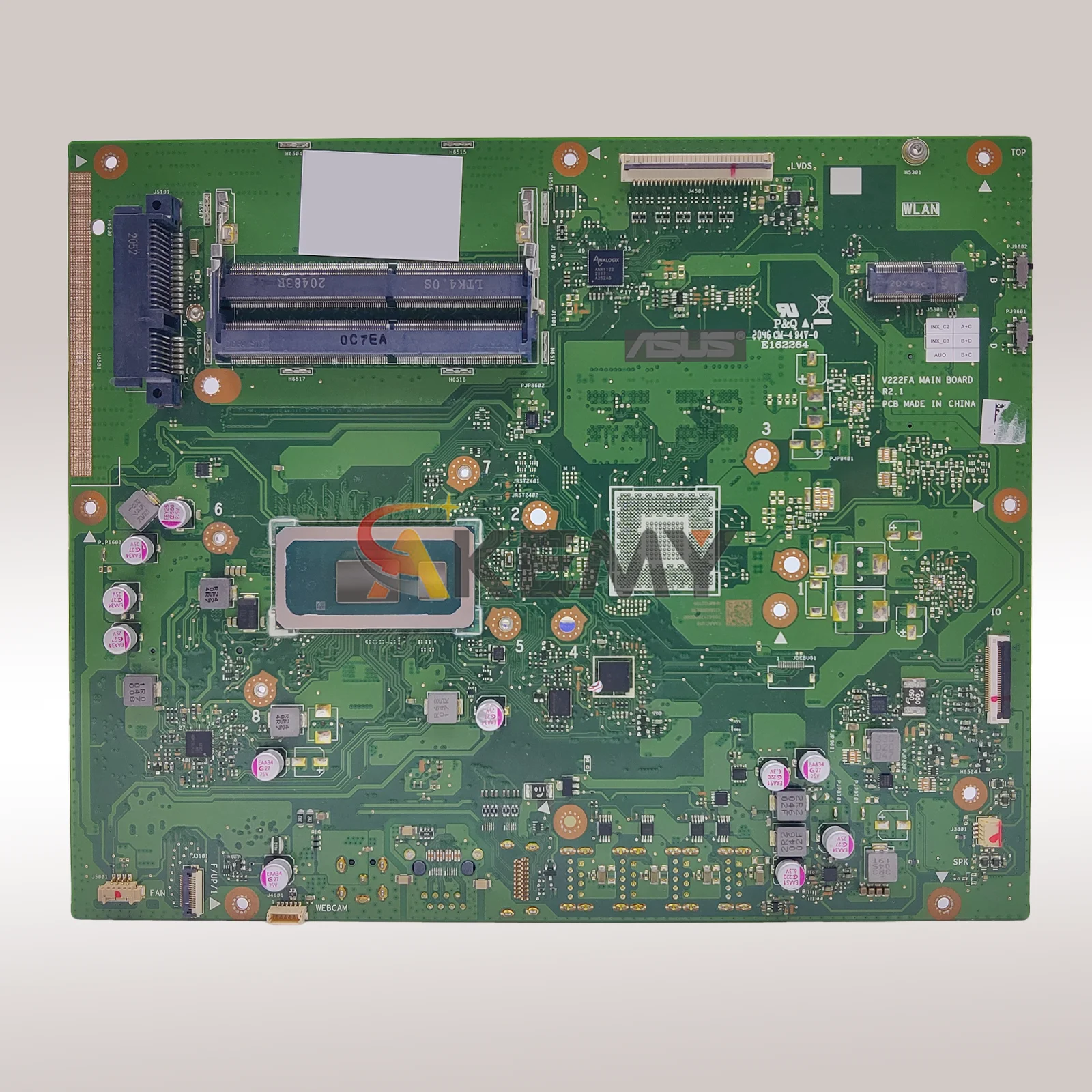 Placa base V222FA para ASUS Vivo AiO V222F V222FA V222FB con pruebas I3 i5 i7 de 10. a generación OK envío rápido de alta calidad - imagen 3