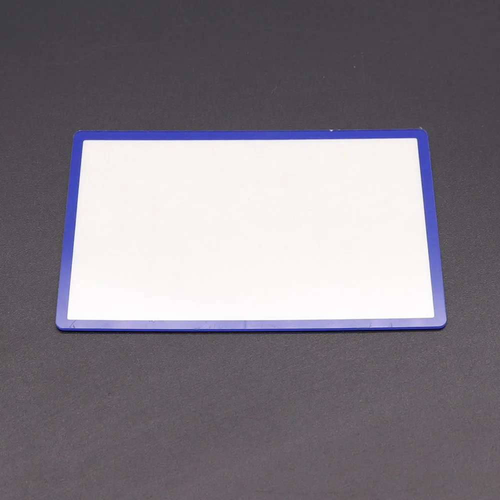 1 pieza para lente de pantalla LCD superior de plástico con espejo de superficie superior 2DS con reemplazo de cubierta protectora frontal adhesiva - imagen 5