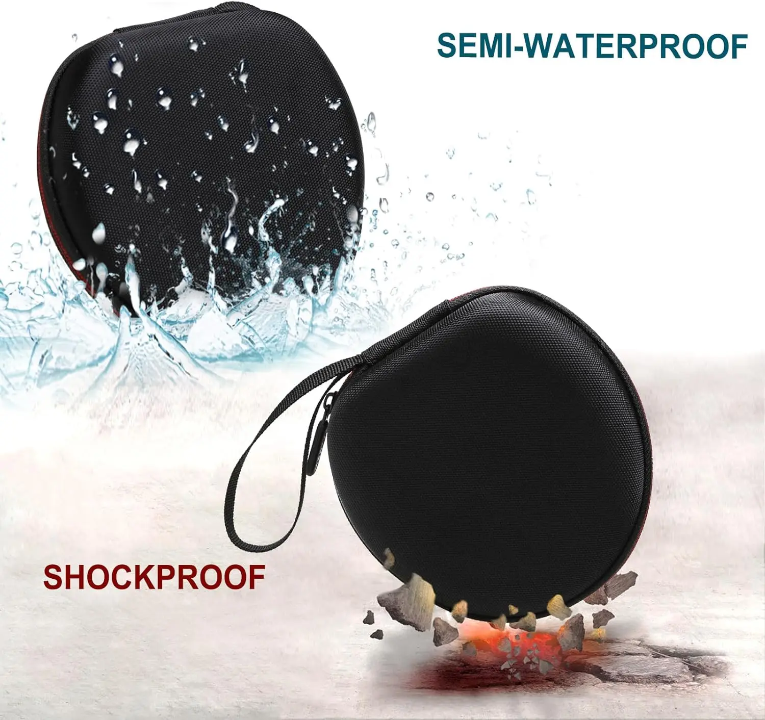 LTGEM-funda para SHOKZ OpenRun, OpenMove, OpenRun Mini, Pro, Aftershokz Aeropex, Trekz, Trekz Mini, Air, bolsa de almacenamiento para auriculares - imagen 3