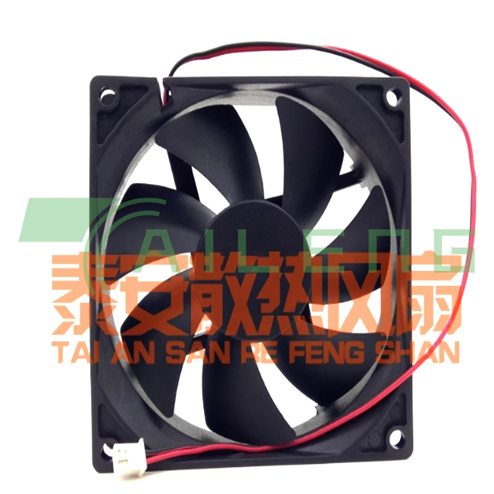Ventilador de refrigeración del servidor JSF9225MS DC 12V 0.16A 92x92x25mm Enfriador de 2 cables 9CM - imagen 3