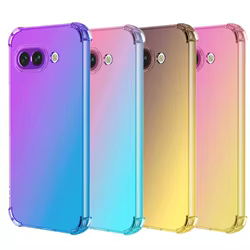 Funda de TPU con gradiente a prueba de golpes para Google Pixel 10 Pro XL, funda protectora para Pixel 9A 9 Pro XL, funda protectora, Coque