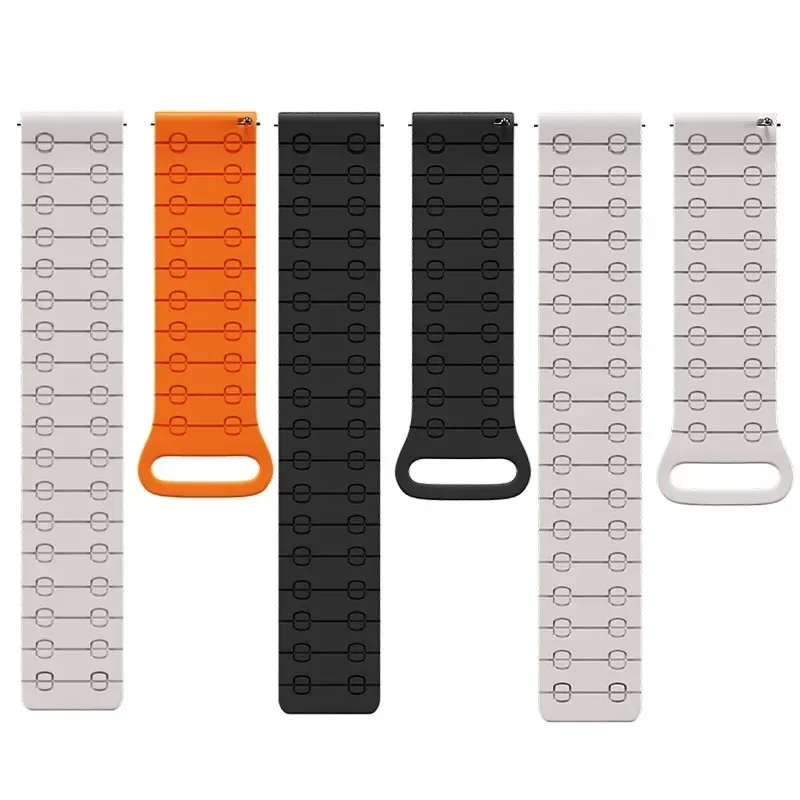 Correa deportiva de silicona de 22mm para Xiaomi Watch S4 S3 S2 S1 banda magnética deportiva activa para Xiaomi Watch 2 Pro Mi Watch Color-Color 2 - imagen 5
