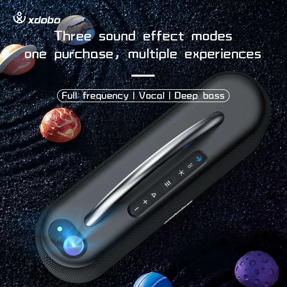 Xdobo Star 100W Boombox de alta potencia altavoz inalámbrico portátil Bluetooth subwoofer al aire libre sistema doméstico sonido altavoz impermeable - imagen 5