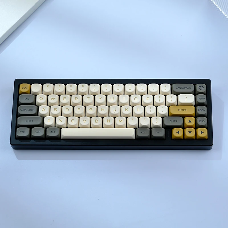 Teclas PBT de perfil Glimmer KOA de 142 teclas para teclado mecánico Mx Switch ISO 7U MAC estilo ruso coreano japonés Keycap GK61 - imagen 2