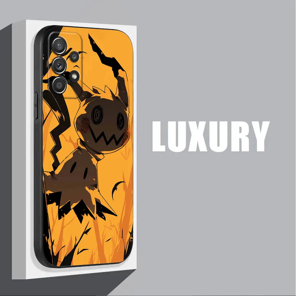 Charizard Mimikyu Pokemons funda de teléfono Galaxy A56 funda para Samsung A55 A36 A26 A35 A34 A53 A54 A52 A71 A73 A72 A42 A32 A33 - imagen 4