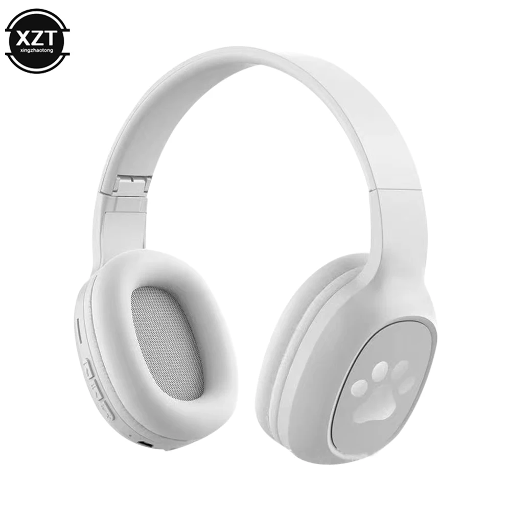 Auriculares inalámbricos compatibles con Bluetooth, auriculares estéreo bonitos, compatible con tarjeta SD, llamada de Radio para teléfono Xiaomi, Iphone, Samsung - imagen 5