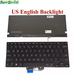 Teclado ASUS VivoBook Flip 14 Retroiluminado Italiano/Ruso Reemplazo