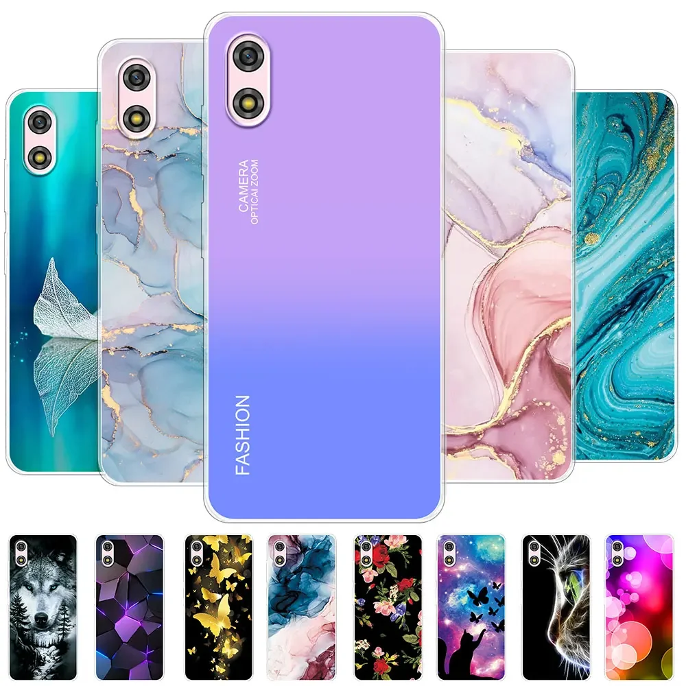 Funda transparente a prueba de golpes para Xiaomi Qin3 Ultra, carcasa de silicona suave con impresión, TPU, Coque
